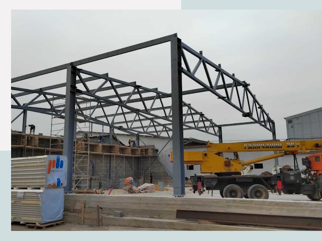 Строительство цехов в Бугуруслане