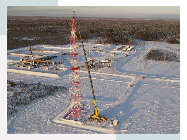 Мачты связи в Бугуруслане