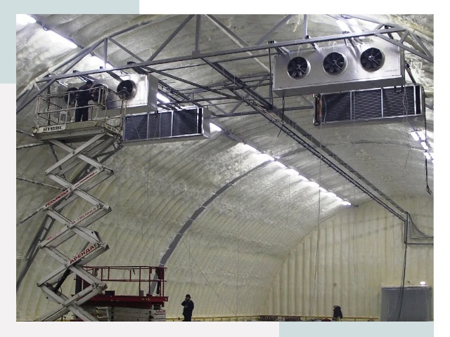 Оснащение ангаров в Бугуруслане