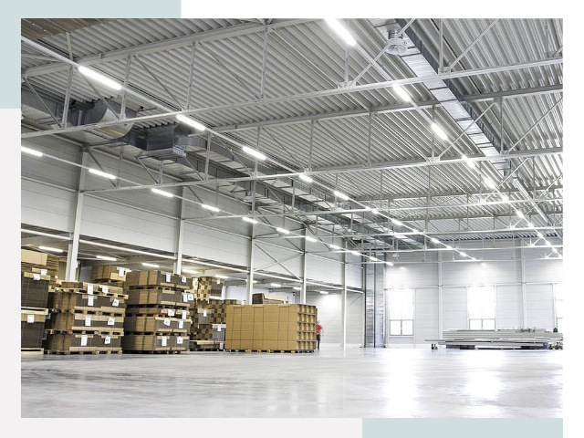 Освещение ангаров в Бугуруслане