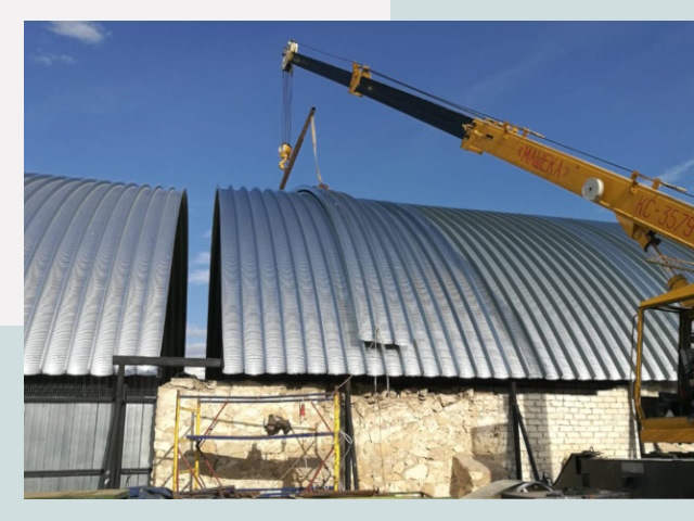 Реконструкция ангаров в Бугуруслане от 611 руб.