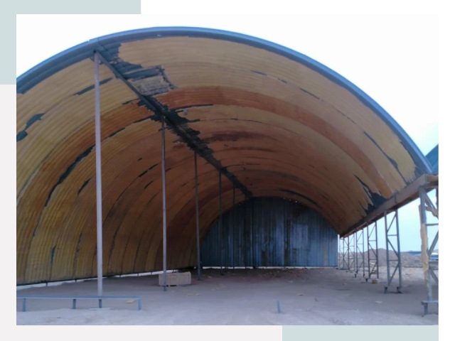 Реконструкция ангаров в Бугуруслане