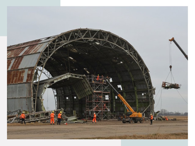 Демонтаж ангаров в Бугуруслане